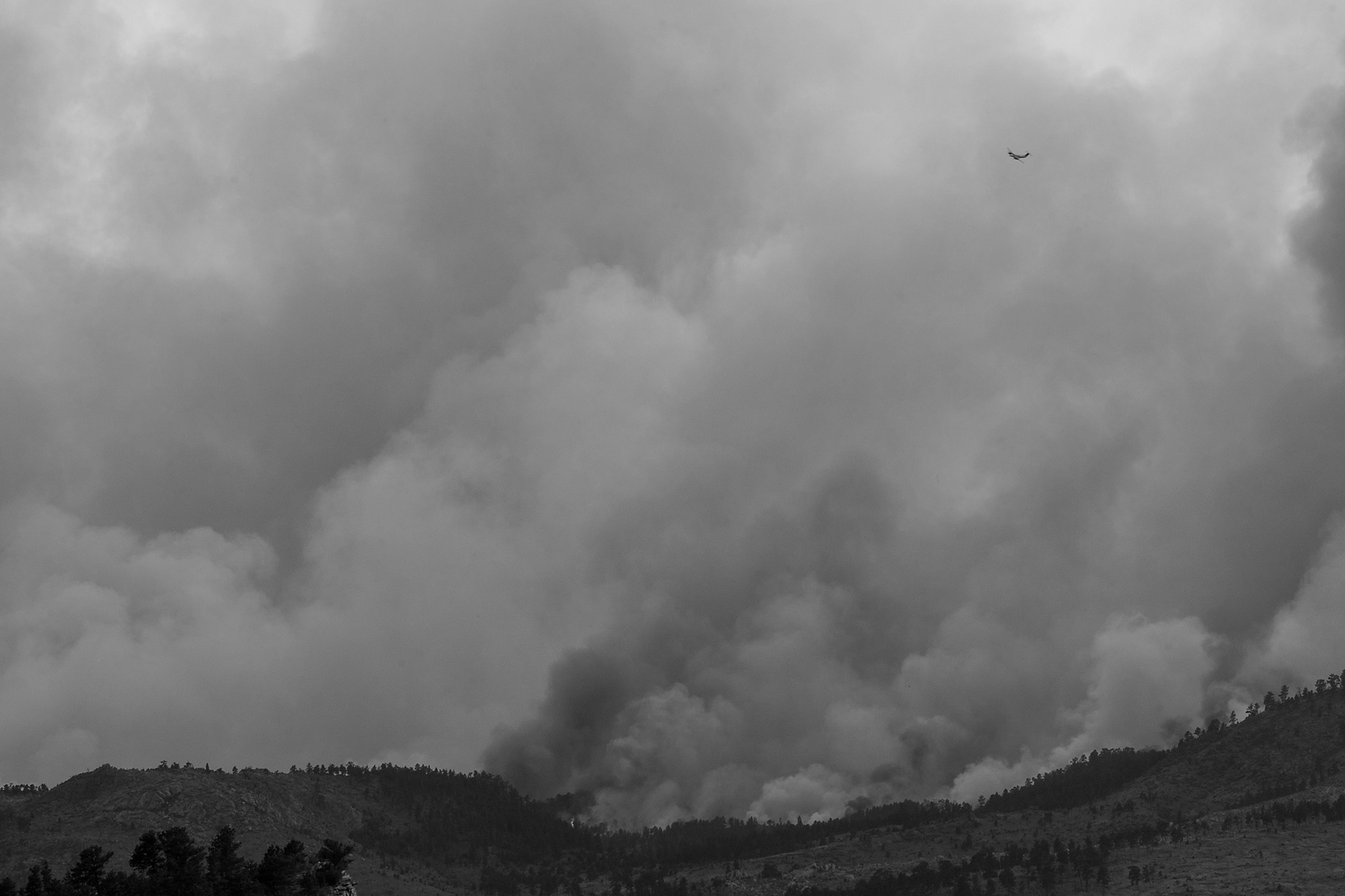 Alexander Mountain Fire, Colorado State Forest Service